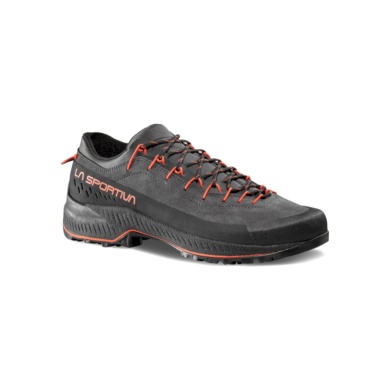 La Sportiva Wanderschuhe TX 4 Evo (Zustieg, Wildleder) carbongrau/rot Herren
